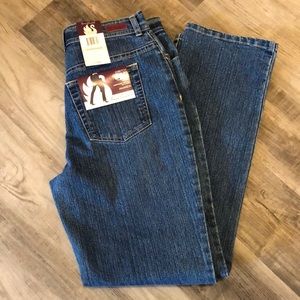 🆕 Gloria Vanderbilt Amanda 10 average jeans blue stretch.
